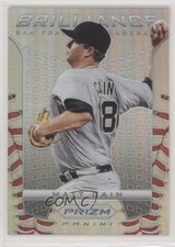 2012 Panini Prizm Brilliance Silver Prizm Matt Cain #B8 3c7