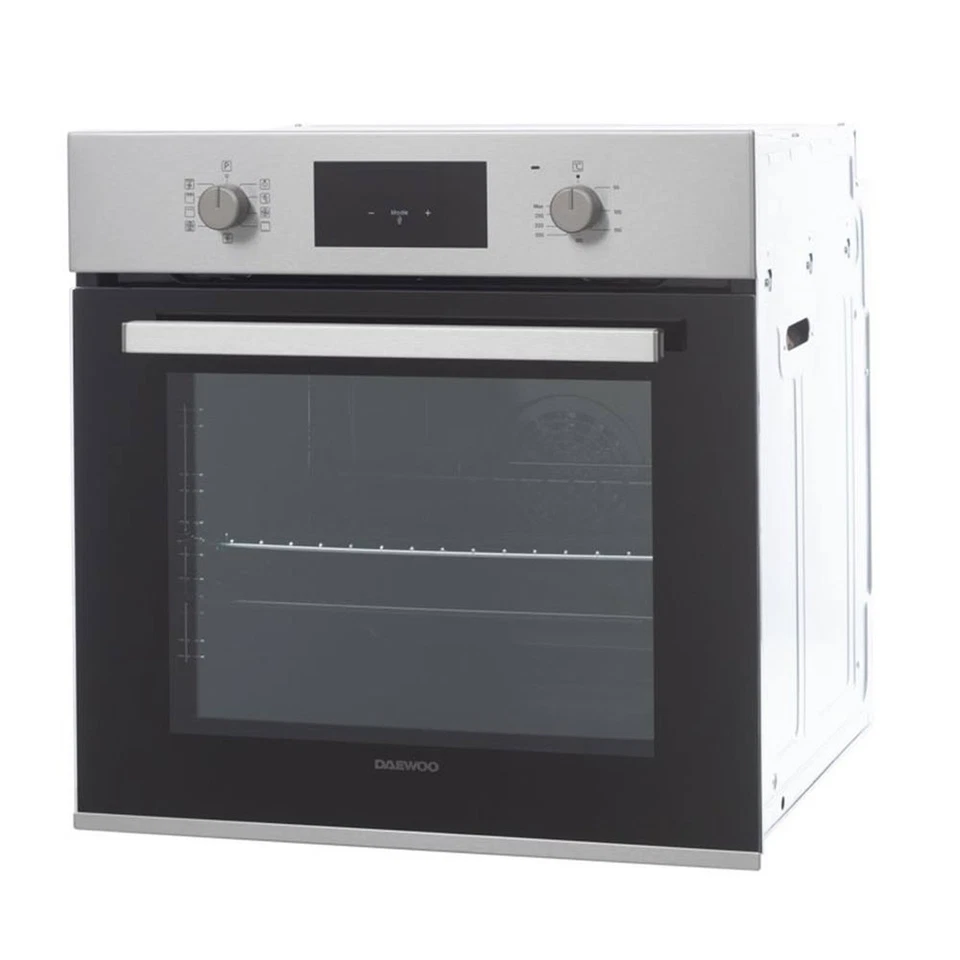 Herdset Einbau Backofen Glaskeramikkochfeld Heißluft AntiFingerPrint Oberfläche - Bild 2 von 4