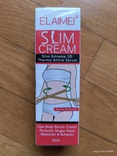 Elaimei Slim Cream Lipo Body Serum Cream Thermo Active Serum Fat Burner 60ml New