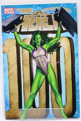 She-Hulk #3   [9.0]   Greg Horn   1st Mr. Paradox & Kid Glove Marvel Comics 2006