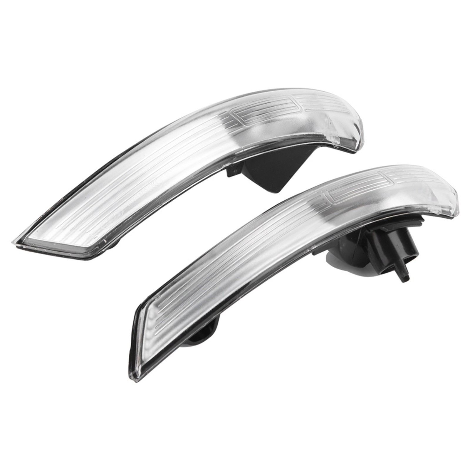 Pair Of Wing Mirror Indicator Turn Signal Light Lens Cover For 2008