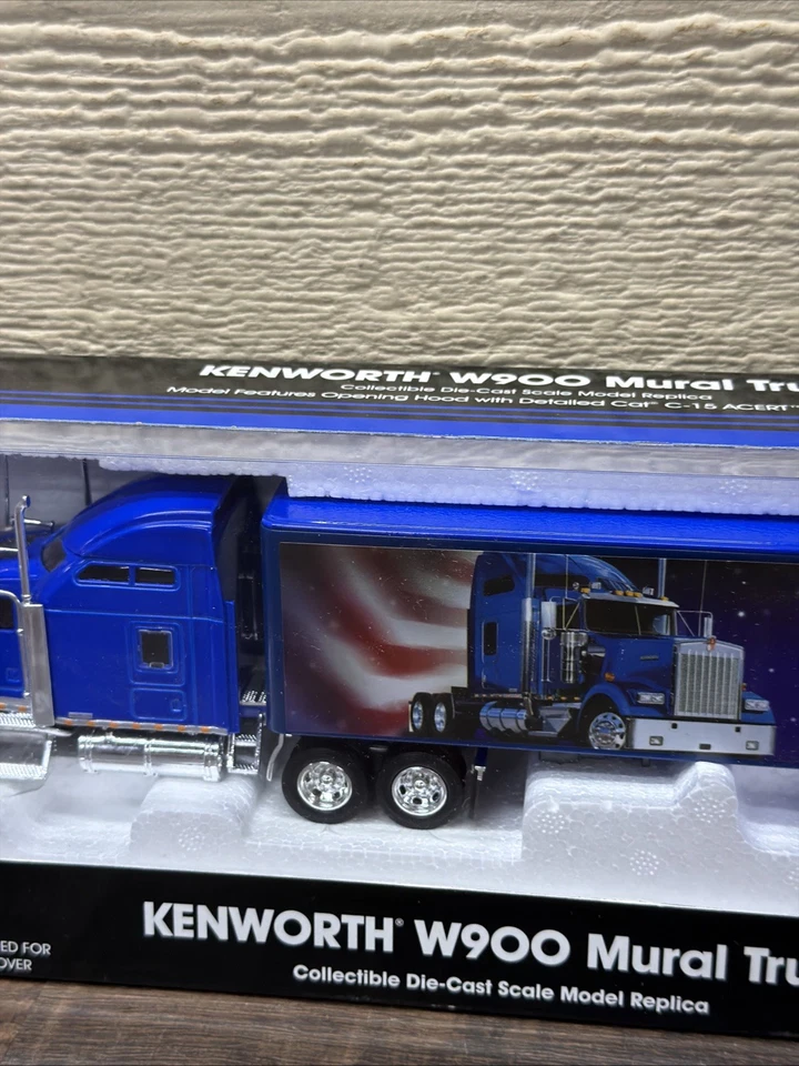 NORSCOT KENWORTH W900 Mural Semi/Trailer Truck 1/50 Scale New - Image 3 of 4