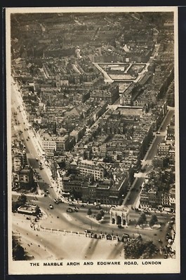 Ansichtskarte London, The Marble Arch and Edgare Road 