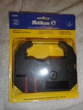 2 Pk Pelikan Black Correctable Typewriter Film Cartridge Ribbons Z760X Panasonic
