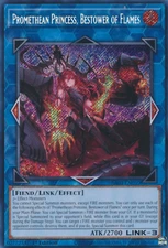 1X NM Promethean Princess, Bestower of Flames - RA03-EN050 - Secret Rare 1st Edi