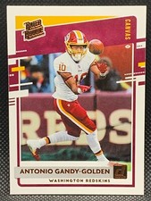 2020 Panini Donruss Antonio Gandy-Golden Rated Rookie Canvas Parallel SP
