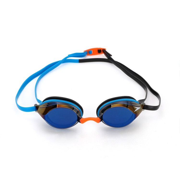 Speedo Vengeance Mirror Blue/gold Adult UV Anti-fog Swimming 