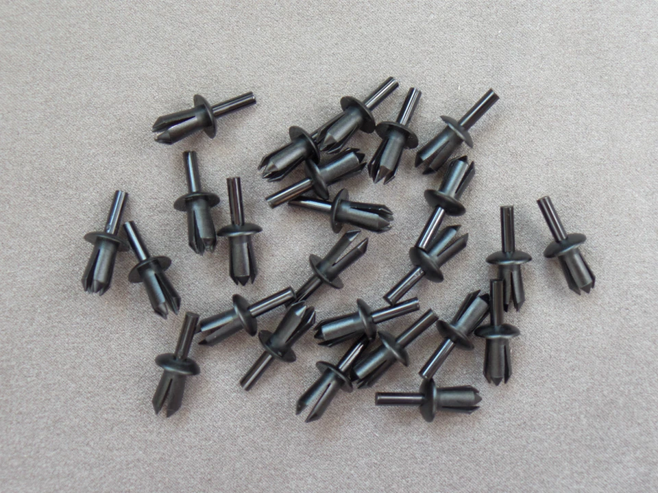 25x Radkasten Innenverkleidungsclip Clips für BMW E36, E 39, E46, F07, F10, F11  - Imagem 3 de 3
