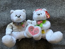 TY Beanie Baby WE DO 2004 The Wedding Bears Couple Married I Do Marriage W Tag