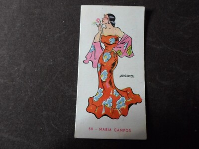No. 59 MARIA CAMPOS figurines 4 musketeers perugina buitoni 1936
