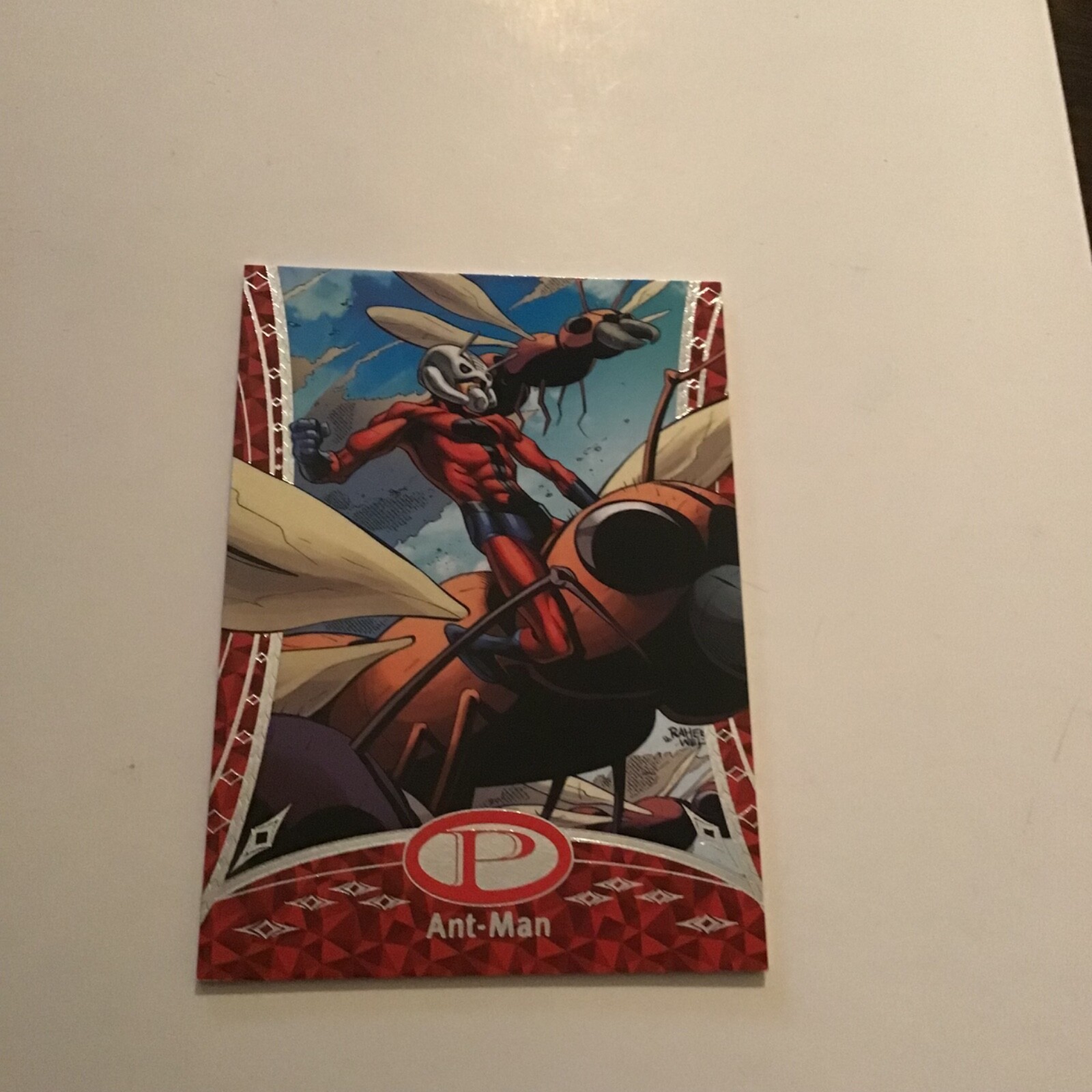 2014 Marvel Premier SILVER base Ant Man Ant-Man    #/199 card 8