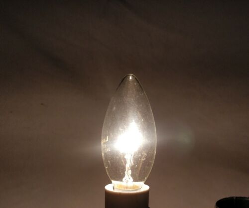 20 x 25W Clear Candle Light Globes Bulbs Lamp Incandescent Small Bayonet B15 SBC - Picture 4 of 5