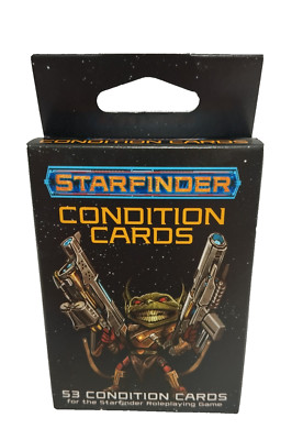 Starfinder Cards Starfinder Condition Cards by Paizo Publishing Neu *
