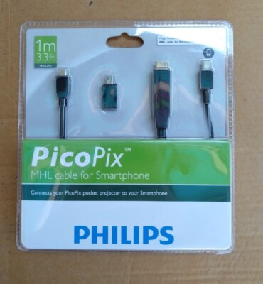 Philips Picopix MHL Kabel für Smartphone PPX 2 PPX 3