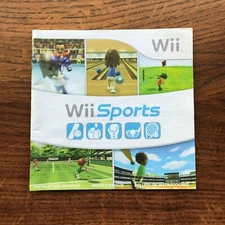 Wii Sports Nintendo Wii Instruction Manual Only