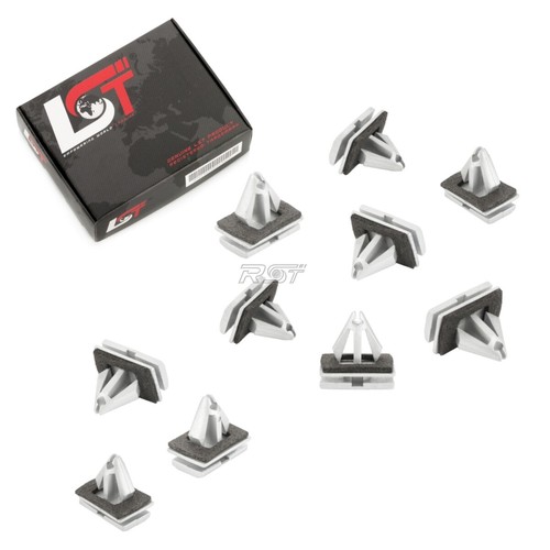 10x Clip Auto Fissaggio Pannelli – Clip Ad Ancoraggio Per Auto BMW (7mm) – 51131885399 – 227sparts