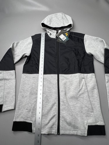NEW Royal Robbins Men's Rocktown Hybrid Heather Grey Hoodie Full Zip Size M - Picture 5 of 11