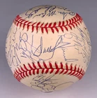 1996 New York Mets Team Autographed Signed Baseball AMCo LOA 28567