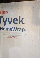 Rollo Dupont Tyvek Homewrap de 4 pies de ancho - Orden necesaria longitud (por pie) por cantidad