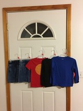 BRAND NEW LOT OF 5 BOYS SIZE 5 AND 4-5 CLOTHING