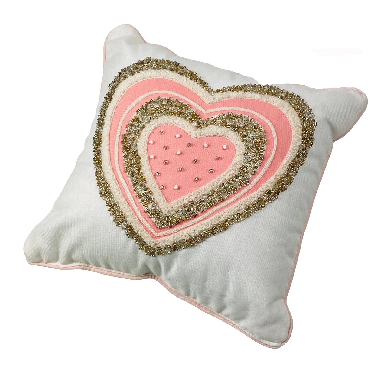 100% Polyester Love & Hearts Contemporary Home Décor Pillows