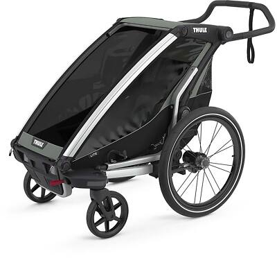 Thule Chariot Lite 1 Agave Grün Fahrradanhänger Kinderanhänger 2022