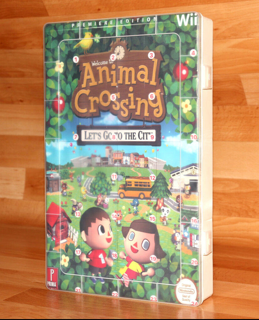 Animal Crossing Let's Go to the City Folk Advent Calendar Prima Games  Nintendo