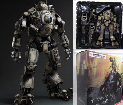 タイタンフォール　The Art セット Play Arts Kai Atlas Titanfall Armor Robot Variable Statue Action