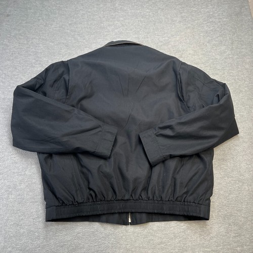 Chaqueta Canterbury of New Zealand Para Hombre Grande Negra Estilo Harrington Forrada de Bombardero - Imagen 11 de 13