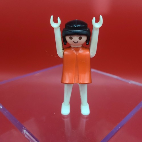 1974 Geobra Vintage Playmobil Figure Red and White - Picture 5 of 6