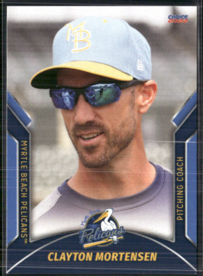 Clayton Mortensen 2022 Myrtle Beach Pelicans Team Set 