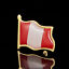 thumbnail 4  - 10PCS Vintage National Peru Flag Lapel Pin Metal Badge Brooch For Suit/Bag/Tie 