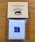 Duke Blue Devils Wristbands White Blue Adult Set Of 2 Double Wide Sweatbands