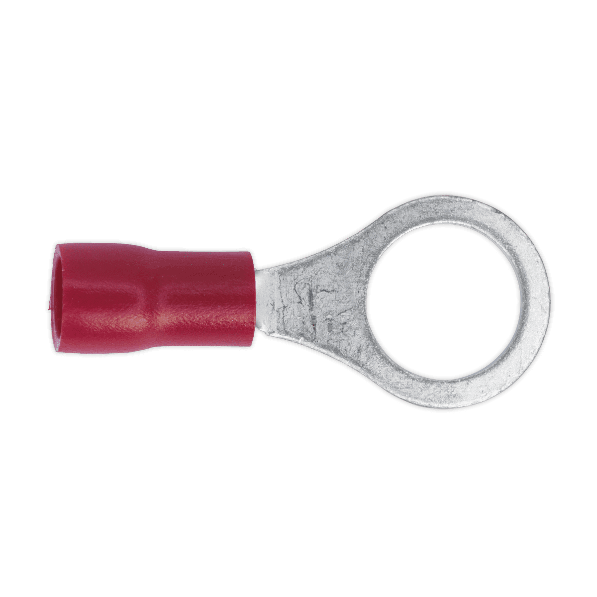 Sealey RT27 Easy-Entry Ring Terminal 8.4mm (5/16""), Red - Pack of 100