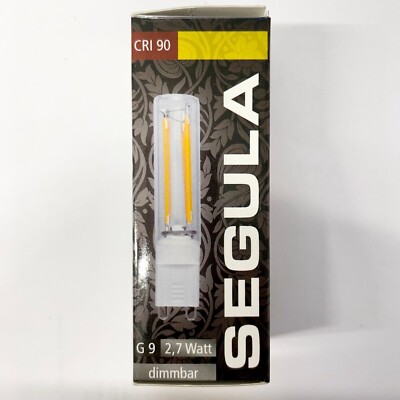 SEGULA 50610 2.7W G9 LED 2600K 90CRI 250 LUMEN DIMMABLE FILAMENT | eBay UK