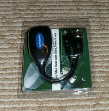Utepo UTP101PVD BNC CCTV Video Balun w/Power  Data Converter, Adapter. Ununsed 