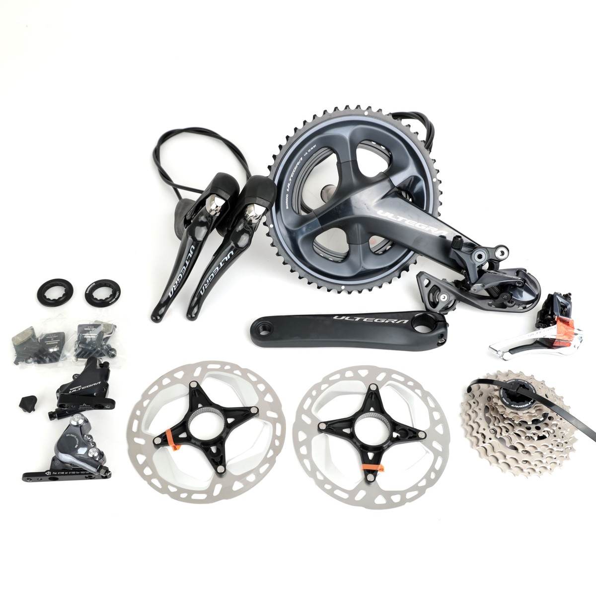 11 Speed Groupset Gruppo Ultegra R8000 Disc Shimano Di2 Ultegra