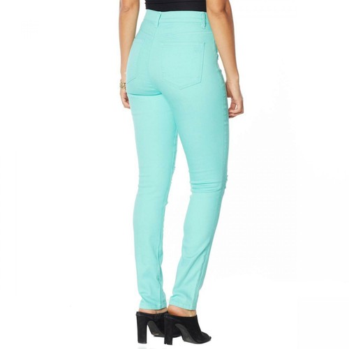 Neu mit Etikett DG2 by Diane Gilman virtuelle dehnbare zerstörte dünne Jeans. 696856-Plus 18 W - Bild 12 von 20