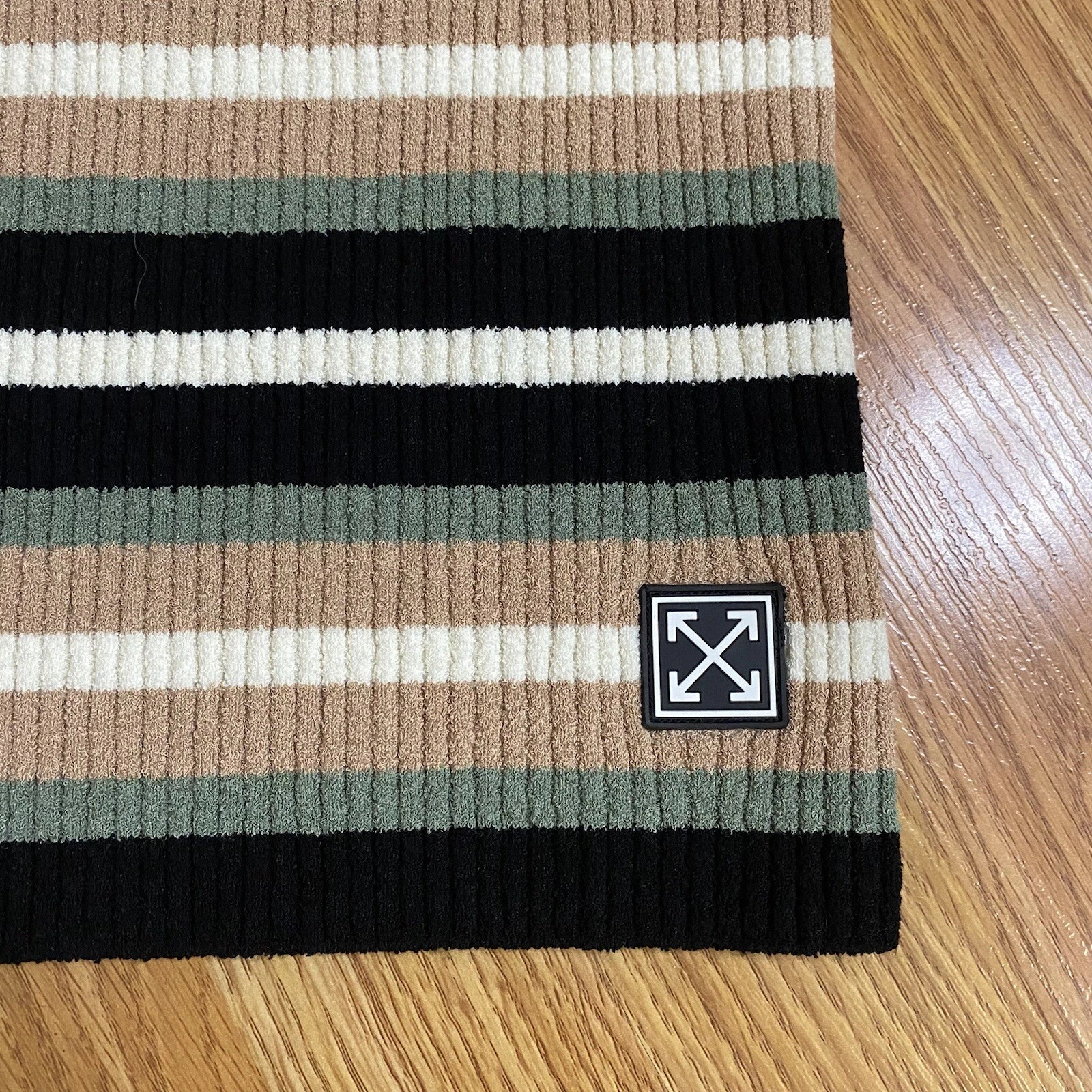 OFF WHITE VIRGIL ABLOH ABITO TUBINO DONNA RARO MULTICOLORE OFF WHITE MAGLIERIA 40