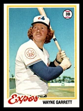 1978 Topps Wayne Garrett  Montreal Expos #679 NM-MINT Vintage