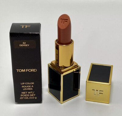 Tom Ford Lip Color 62 DEMSEY .07oz Clutch Size, New In Box
