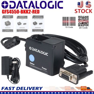 Datalogic Gryphon GFS4550-BKK2-RED RS232 Kit 2D Fixed Scanner Red Illumination