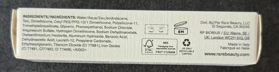 Rare Beauty Selena Always An Optimist Weightless Eye Primer New in Box Free Ship - Image 4 of 4