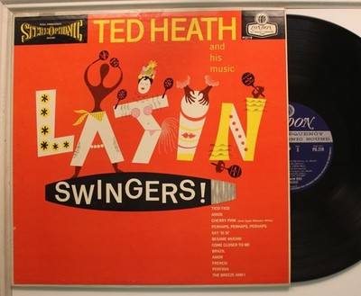 Ted Heath Lp Latin Swingers On London - Vg++ To Nm/ Vg++