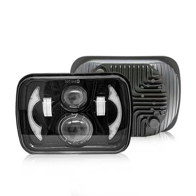 5x7 LED Headlight, Anti-glare H6054 5x7 7x6 Led Headlights,180W DOT Approved ...