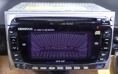 Kenwood DPX-440 2DIN CD Cassette Car Stereo Receiver JDM Japan | eBay