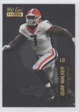 2022 Wild Card MATTE Black Quay Walker #MB-95 Rookie RC 0o1d. rookie card picture