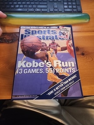 March 3, 2003 Sports Illustrated Kobe Cover
