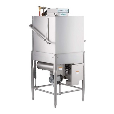 Noble Warewashing HT-180EC3 Single Cycle High Temperature Dishwasher, 208/230V,
