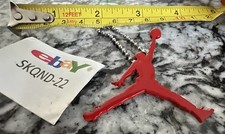 Metal Red Air Jordan Keychain / Hangtag Free Shipping